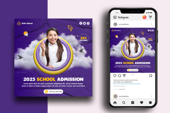 Designing Engaging Kids Education Social Media Posts