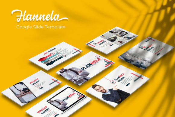 Flannela Google Slide Template: A Versatile Design Toolkit