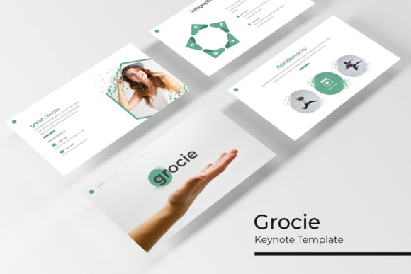 Grocie: The Modern Keynote Template for Sharp Visual Storytelling