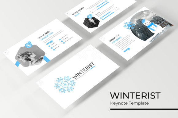 Winterist Keynote Template: Crafting Polished Winter Presentations